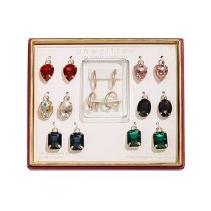 Unwritten Interchangable Boxed Earrings Set